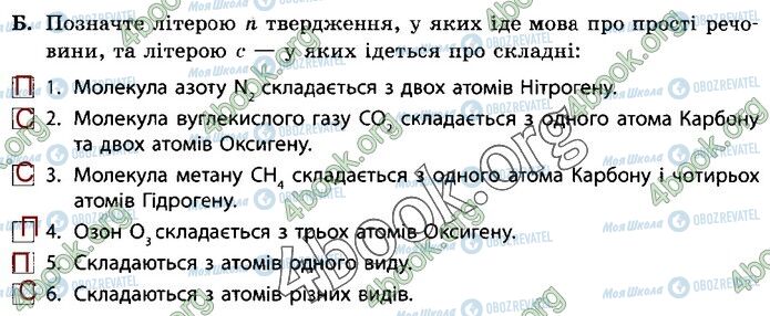 ГДЗ Природознавство 5 клас сторінка 32 (Б)